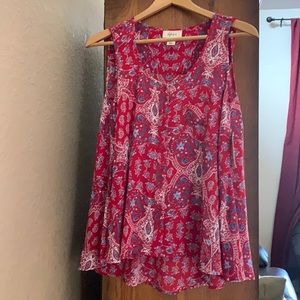 Ladies new with tag shirt sleeve button down blouse